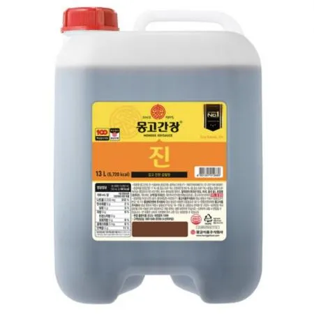 마산 몽고 진간장 13L 1개 식자재 업소용 대용량 몽고간장 진간장13L 마산몽고 마산몽고진간장 업소용간장 대용량간장 부천몽고 몽고진간장13L