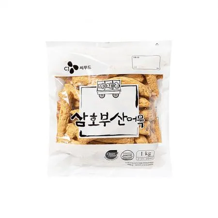 삼호부산어묵_봉 1kg (연육함량30%) 식자재 업소용 대용량 삼호 삼호어묵 제일제당 씨제이 맛있는 씨푸드 마차촌부산 마차촌 더함푸드 이미지