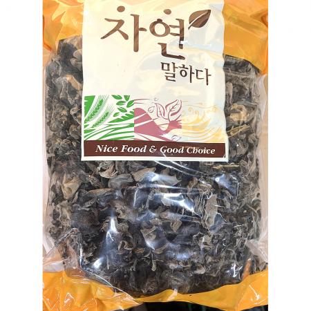 흑목이버섯(해풍 1K) 목이버섯 건버섯 한식재료 중국요리재료 식자재 업소용 대용량 건목이 버섯재료