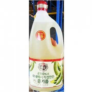 콩식용유(백설 1.8L) 1개 식자재 업소용 대용량 백설 콩식용유 주방용품 콩 대두유 튀김전용 오너클랜 기타 제일제당