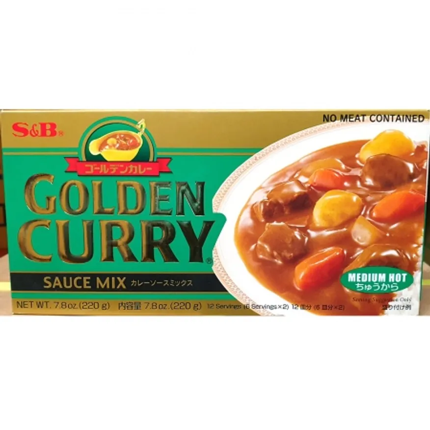 중간매운맛 고형카레(에스비 220g)X10 이미지