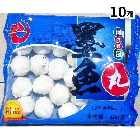 갑오징어피쉬볼(머위안 400g) 10개 식자재 업소용 대용량 영진 하이디라오 마라 중국식품 새마원 주방선배 중국 밍양 홍구구 이미지