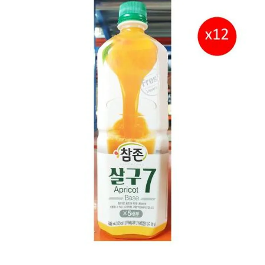 살구원액(PET 835ml 참존) X12 음료재료 카페재료 업소용 대용량 에이드재료 살구청 살구엑기스 과일원액 과일청 주스원액 이미지