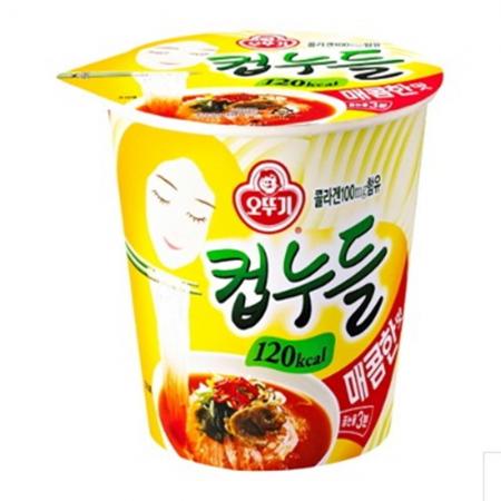 VCM 오뚜기 컵누들 매콤한맛 (12개) 식자재 업소용 대용량 농심