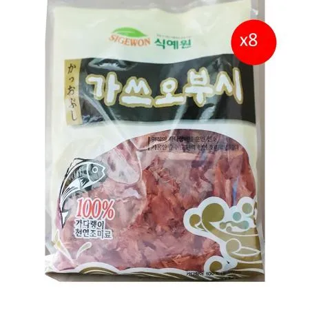 하나가쓰오부시(식예원 500g) X8 가쓰오부시 가다랑어포 일식재료 육수재료 국물재료 토핑재료 업소용 대용량 식자재