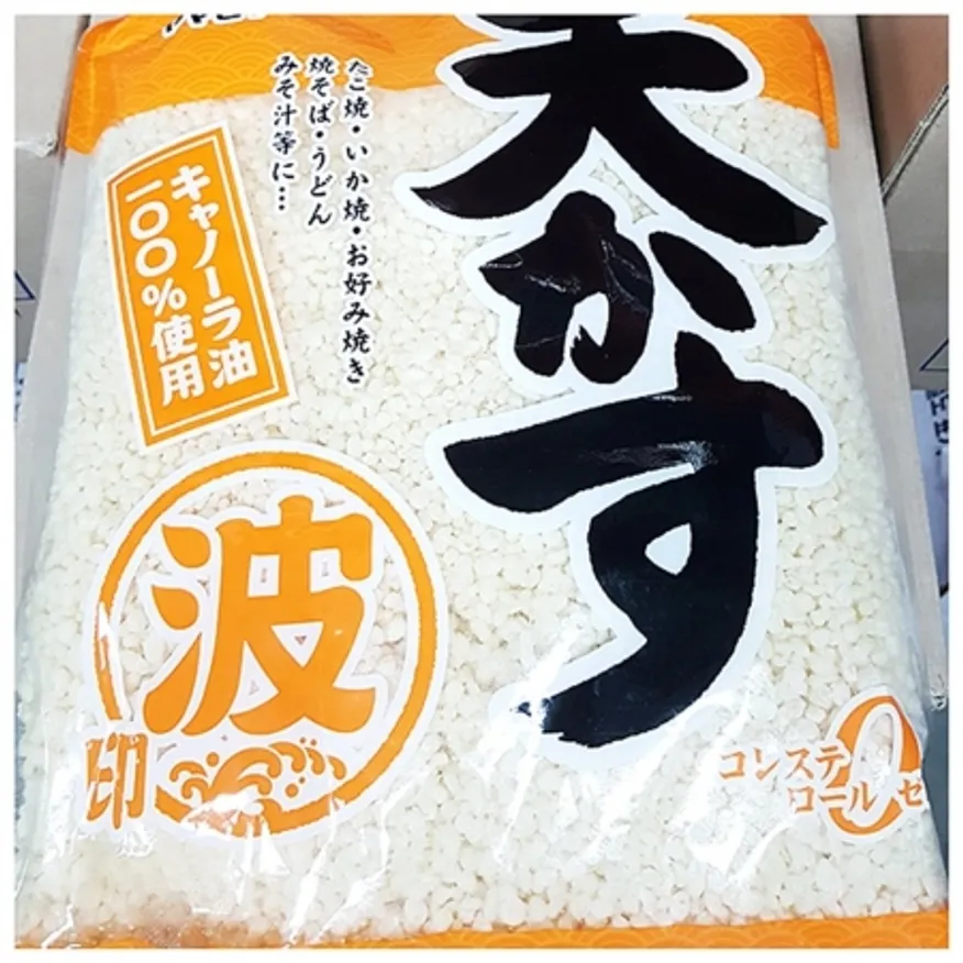 덴까스립물방울튀김 태명식품 1k 덴까스 텐카스 튀김부스러기 우동토핑 소바토핑 튀김고명 업소용 분식집 우동집 식당 이미지