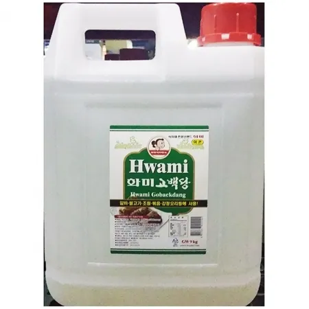 흰물엿(화미 9K) 1개 식자재 업소용 대용량 해표 삼진 흰물엿 이츠웰 오뚜기 강남 화미 별표