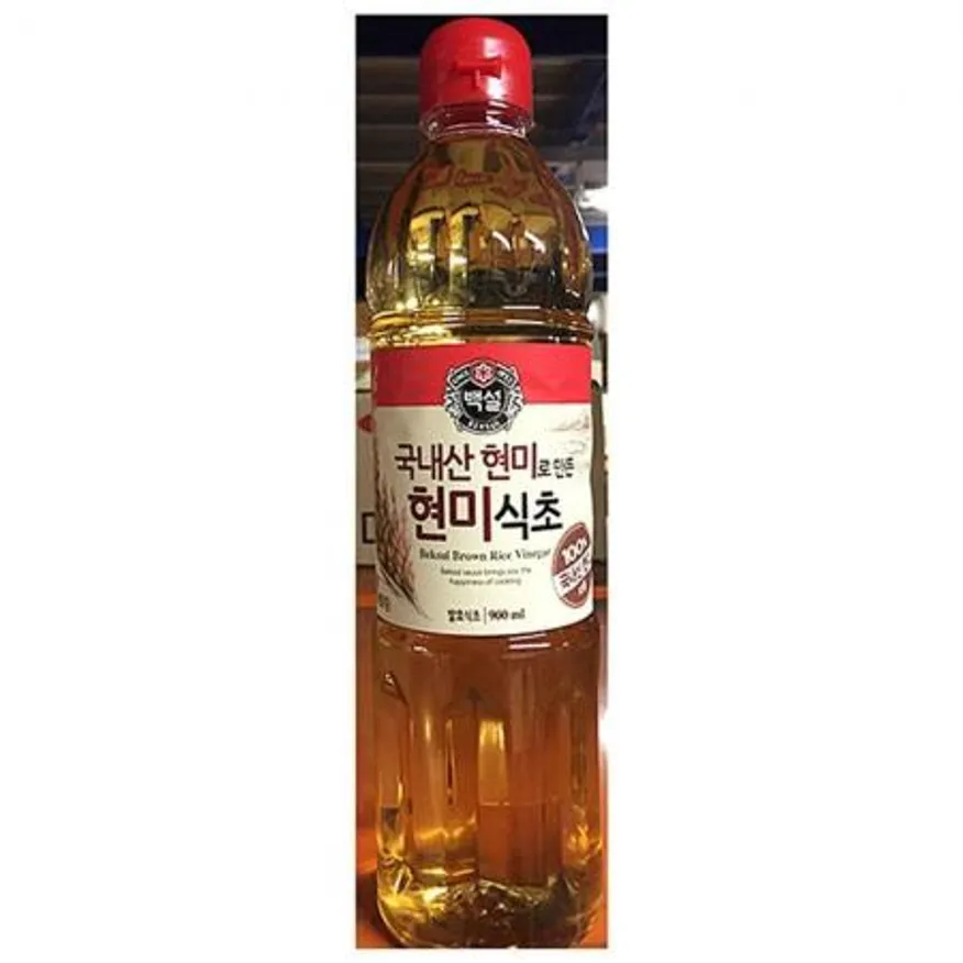 현미식초 (백설 0.9L)X15 이미지