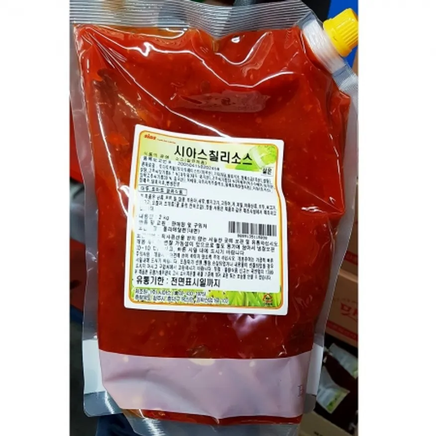 시아스 블랙스테이크용 칠리소스 2Kg X6 스테이크소스 양식소스 매운소스 소스 업소용 대용량 식자재 이미지