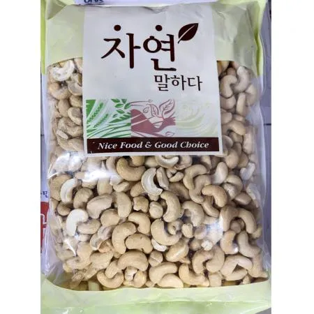 캐슈넛(볶음 해풍 1K) 1개 식자재 업소용 대용량 년 구운 산과들에 껍질 베트남 코스트코 더원비앤에프 캐슈넛 너트리 이미지