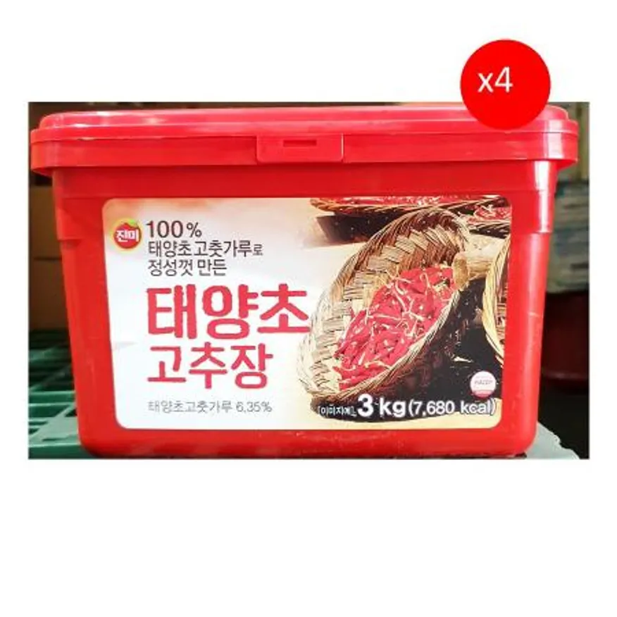 고추장(태양초 찰맛 진미 3k) X4 이미지