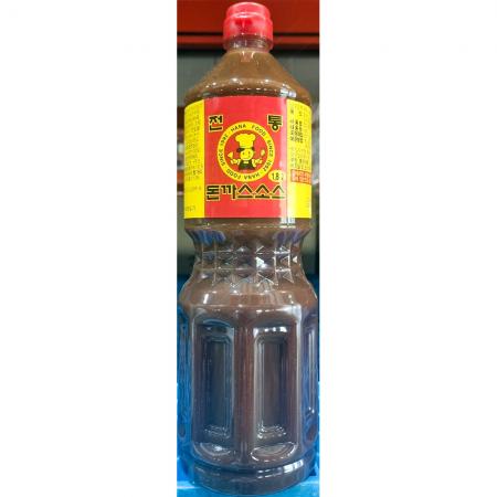 돈까스소스(전통 하나 1.8L)X9 전통하나 업소용 식당용 돈까스전문점 대용량 돈가스소스 튀김소스 경양식소스