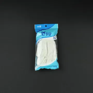 크린랩- 면장갑 3켤레 1개 식자재 업소용 대용량 크린랩 크린랲 작업 크린랲반 명진 올핀 엠보싱 요비월드 투요