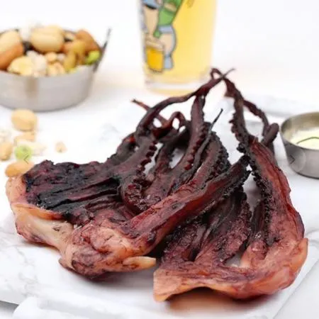 망족 문어발 오다리 대왕오징어다리 250g 페루산 술안주 마른안주 포차메뉴 오징어 건어물 업소용 이미지