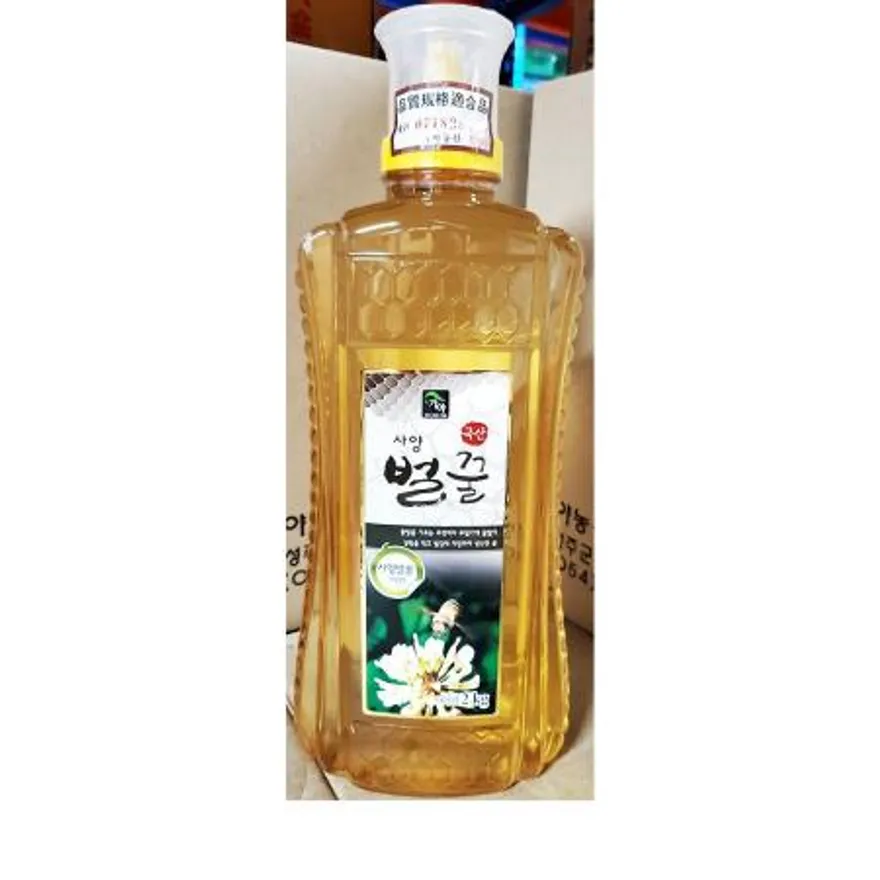 벌꿀(가야농산 2k) 꿀 업소용 대용량 천연꿀 음료재료 카페재료 요리재료 설탕대체제 이미지