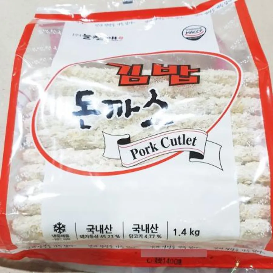 돈까스 (김밥 늘찬 1.4K 70g x20) 이미지