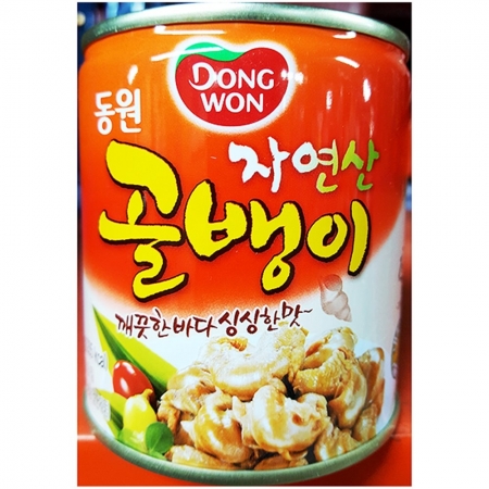 자연산 골뱅이캔(동원 235g)X24 통조림도매 술안주 캠핑식품 비상식량 식자재유통 골뱅이통조림 골뱅이 통조림