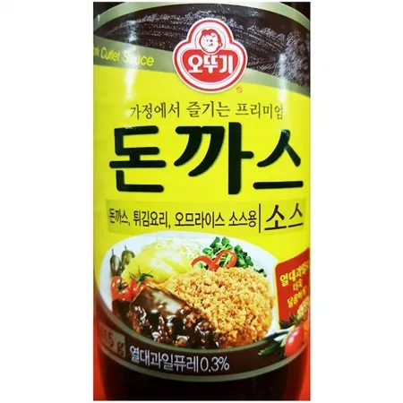 돈까스소스(오뚜기 415ml) 돈가스소스 튀김소스 경양식소스 양식소스 업소용 돈까스전문점 분식집소스 소스 식자재