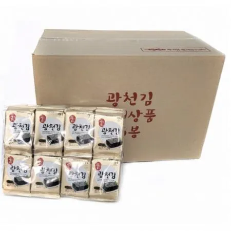 명품 광천김 도시락김 3.5g x 160봉 [1박스]