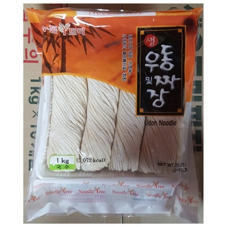 생우동 짜장면(누들트리 1K) 1개 식자재 업소용 대용량 누들트리 한일식품 마포 생 생면 중화제육면 집에서 우동 나츠카시 이미지