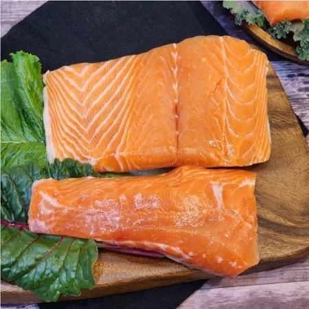 VDD 연안 생연어 300g 1개 식자재 업소용 대용량 신선한 고소한 촉촉한 담백한 고급진 풍미가득 부드러운 건강한