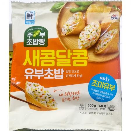 대림 주부 초밥유부 600g 8개 식자재 업소용 대용량 신미 대림 김밥 조미 코우인터내셔널 프레시원 신세계몰 유부 인터내셔널 이미지