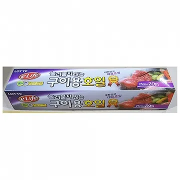 구이용 호일(롯데 25x20M) 20개 식자재 업소용 대용량 삼성 지제이 바나나사과 크린 동그라미 삼진 쿠킹호일 일비 업소용