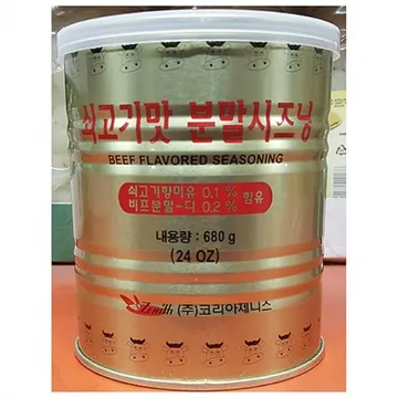 소가루(제니스 680g) 4개 식자재 업소용 대용량 제니스 소가루 쇠고기맛 식자재 캔