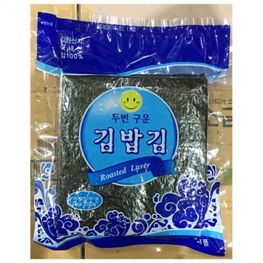 구운김밥김(유창 100매 200g) 1개 식자재 업소용 대용량 해농 유창 김밥김 화입 해농식품 이미지