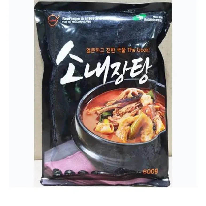 내장탕(삼보 600g) 1개 식자재 업소용 대용량 초원 모아네 선미 내장탕 소내장탕 삼보 즉석탕 간편식 내장 이미지
