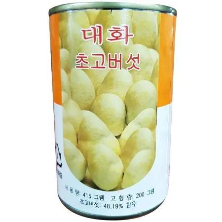 단풍 초고버섯 캔 415g  식자재 대용량 업소용 버섯캔 버섯통조림 초고버섯 통조림