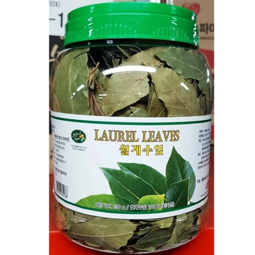 신영상회 월계수잎 230g 1개 식자재 업소용 대용량 청우 영흥 은진 신영상회 월계수 향신료 페트 이미지