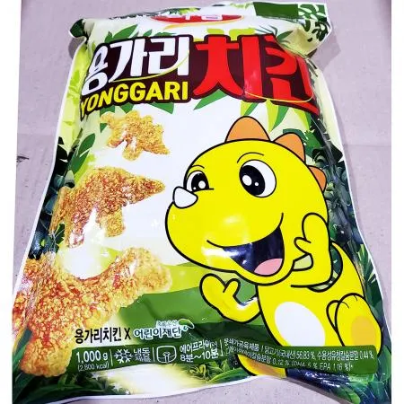 하림 용가리치킨너겟(20g x50개) X10 치킨너겟 가정용 아이간식 에어프라이어 냉동식품 식자재 너겟 치킨