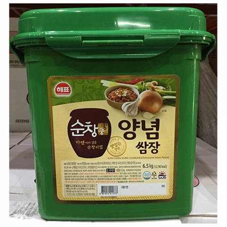 순창궁쌈장(사조 6.5k) 2개 식자재 업소용 대용량 양념 쌈장 삼화 제이큐 사조 신송 화미 순창궁 양지뜰 이미지