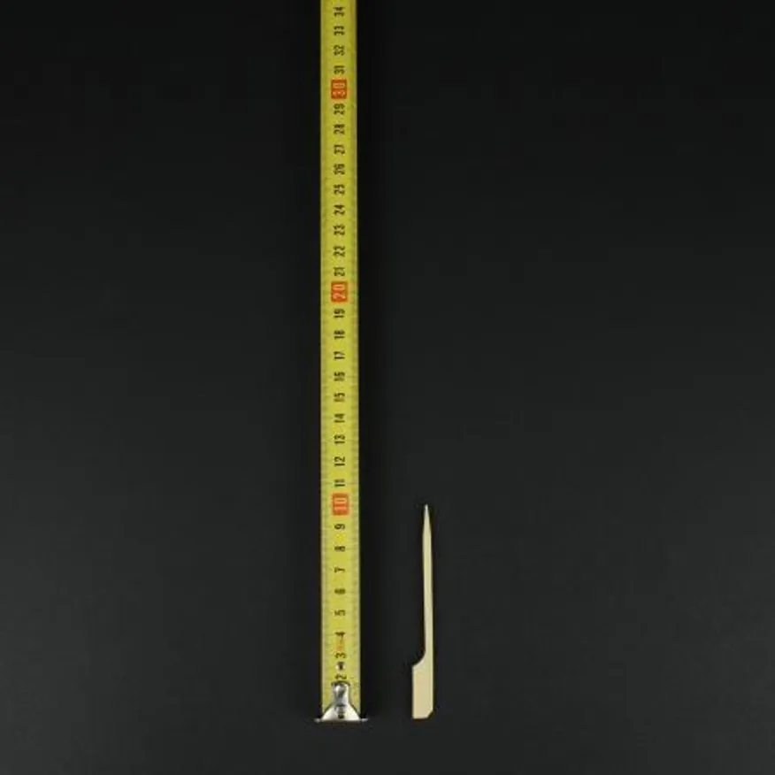 대관령- 손잡이 꼬지대 10cm 100개입 손잡이꼬지 꼬지 꼬치 업소용 대용량 나무꼬치 오뎅꼬치 분식점 일회용꼬치 이미지