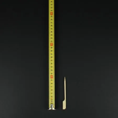 대관령- 손잡이 꼬지대 10cm 100개입 손잡이꼬지 꼬지 꼬치 업소용 대용량 나무꼬치 오뎅꼬치 분식점 일회용꼬치 이미지