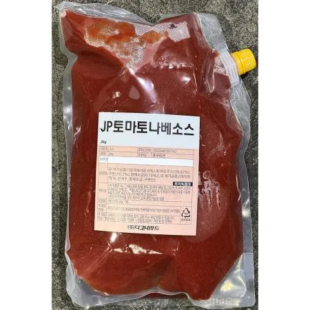 토마토나베소스(JP 2K) 1개 식자재 업소용 대용량 토마토 오뚜기 대용량 코다노 스파게티 소스 양념 식당용 주방 이미지