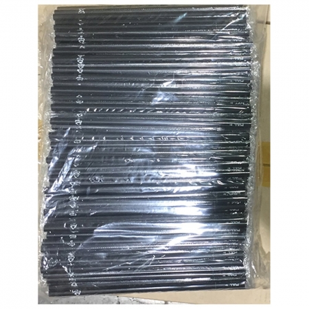 검정빨대(개별포장 21Cm 500입)X4 업소용 카페용품 음료용품 일회용품 위생용품 빨대 개별포장빨대 스트로우