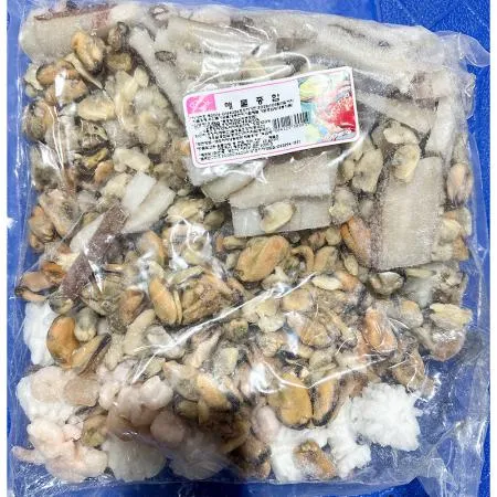 모둠해물(냉동 3K) 냉동모둠해물 해산물모둠 해물믹스 해물 냉동식품 식자재 업소용 식당용 해물탕재료