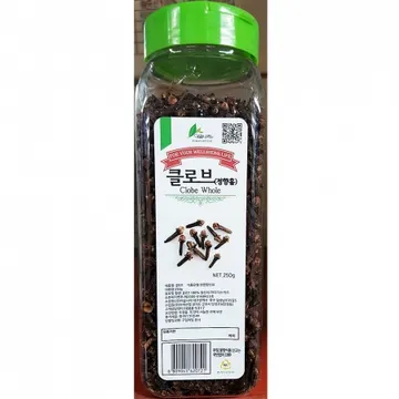 정향(이슬나라 홀 250g) 1개 식자재 업소용 대용량 헬로우그린 허브마켓 정향 홀정향 향신료 헬로우 베트남 미웰 월계수잎