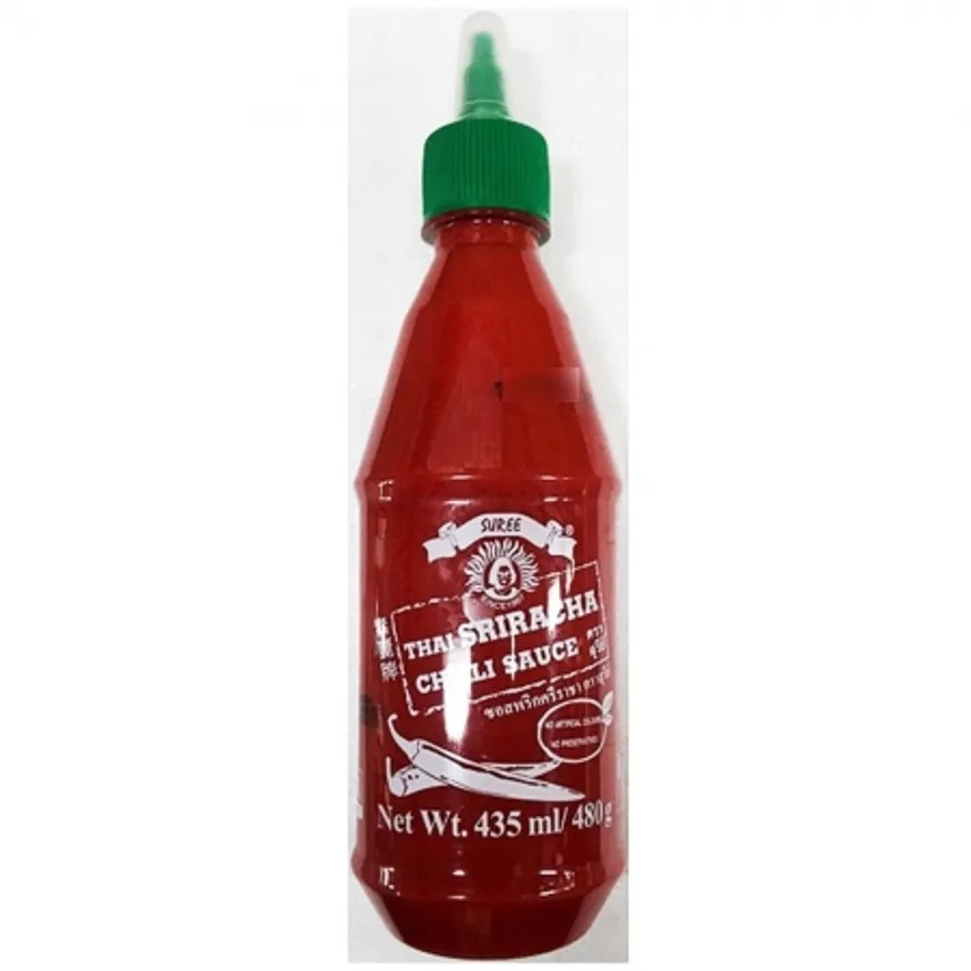 스리라차 칠리소스(수리 435ml) 스리라차칠리소스 핫소스 매운소스 업소용 식자재 태국소스 쌀국수소스 퓨전요리 이미지