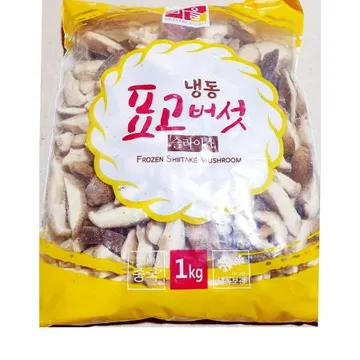 황보마을 표고버섯(슬 1K) 1개 식자재 업소용 대용량