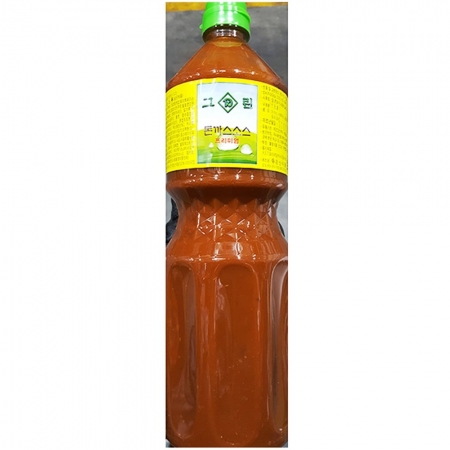 돈까스소스(강산 2K) 돈가스소스 돈까스양념 튀김소스 경양식소스 양식소스 소스 업소용 돈까스전문점 대용량