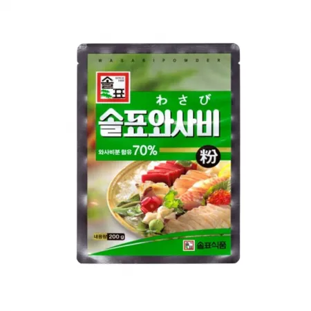 와사비 분말 솔표 와사비분 고추냉이 200g