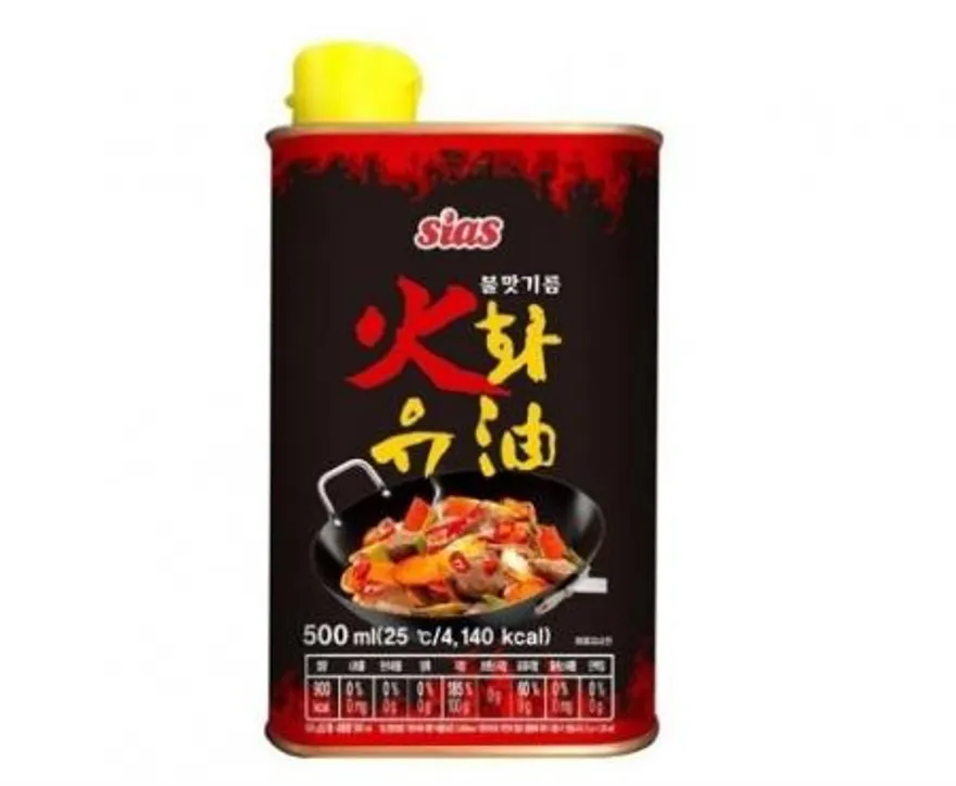 시아스 화유기름 500ml 화유불맛기름 이미지