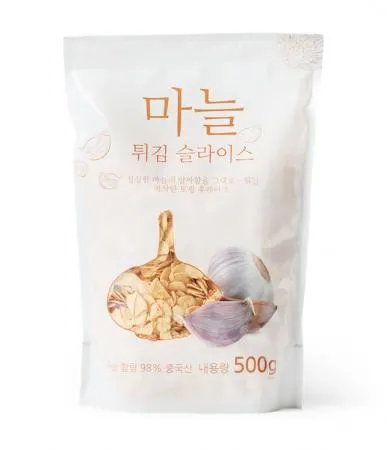 마늘 튀김 슬라이스 500g 마늘후레이크