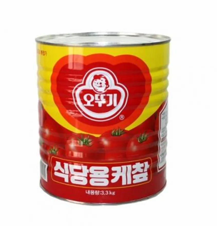 대용량 오뚜기 케찹 (캔) 3.3kg 식당용 케첩 이미지