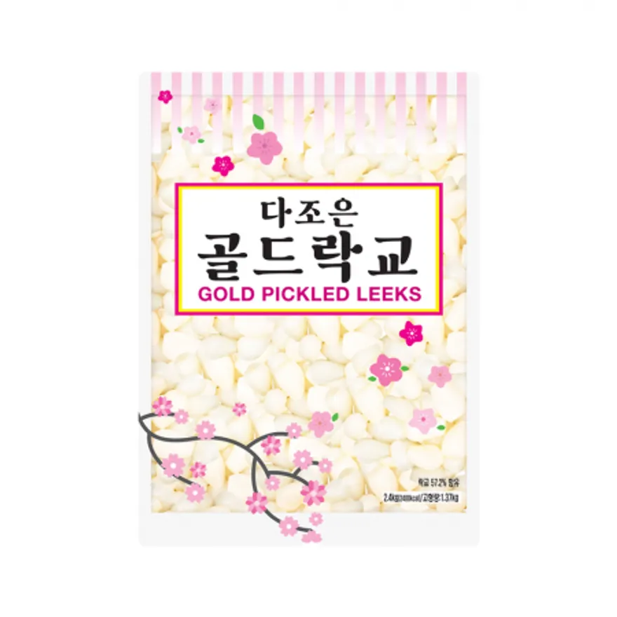 이엔푸드 골드 락교 파우치 2.4kg 이미지