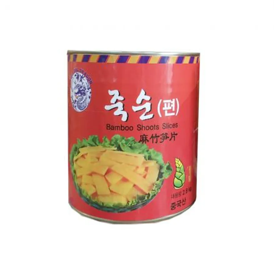 죽순채 2.84kg 삶은죽순 죽순요리 중식캔 업소용 이미지