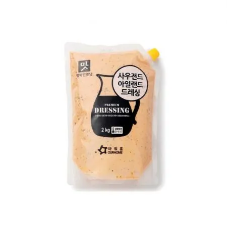 (아워홈) 냉장 사우전드 아일랜드 드레싱 2kg (주문발주상품)
